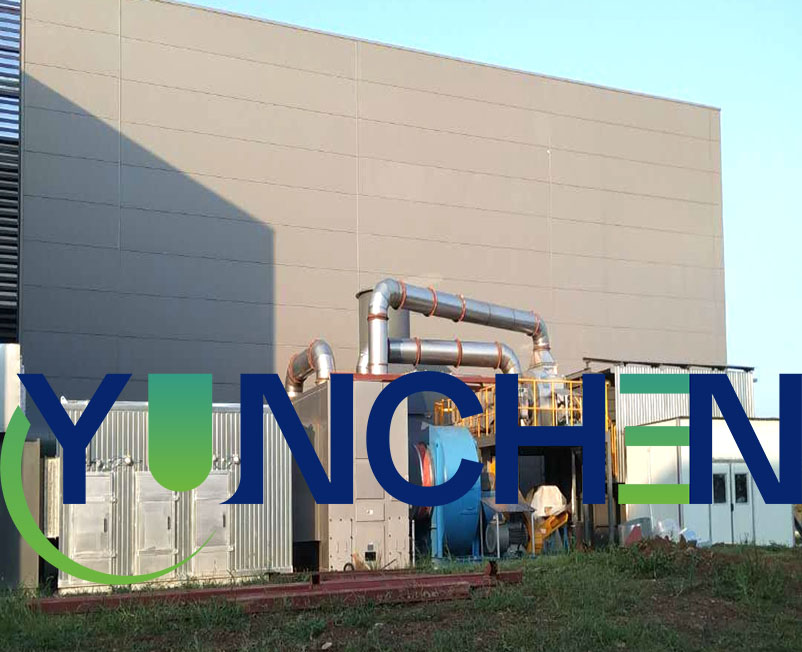 8万风量沸石转轮吸附+RTO装置