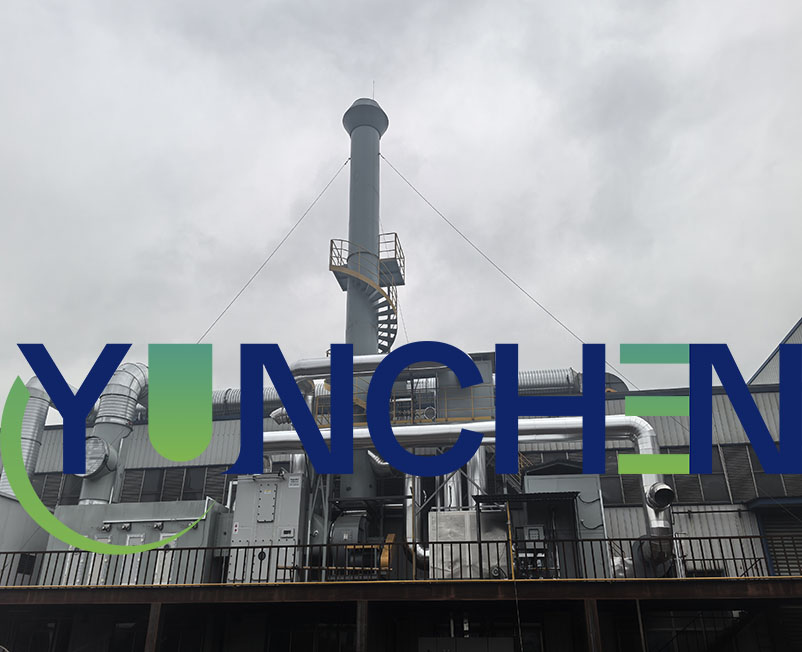 5W风量沸石转轮+催化燃烧装置