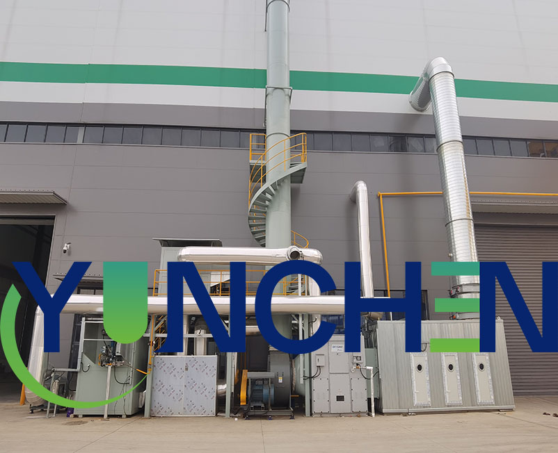 4W风量沸石转轮+催化燃烧装置