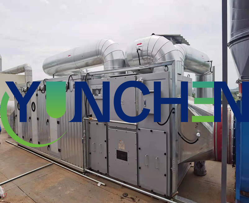 2W风量沸石转轮+催化燃烧装置