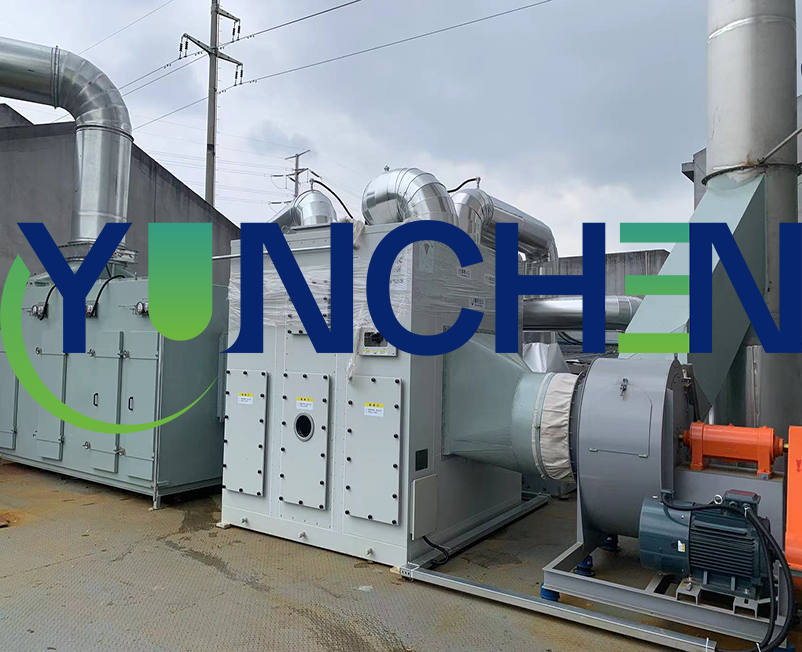 4W风量沸石转轮+催化燃烧装置