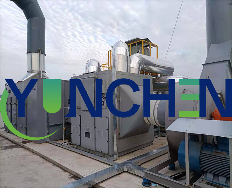 4W风量沸石转轮+催化燃烧装置